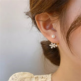 Happy Flower Earrings-Anti Tarnish || Waterproof
